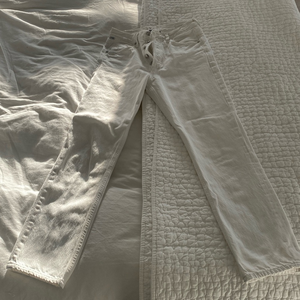 Citizens of Humanity Charlotte White Denim Size 25